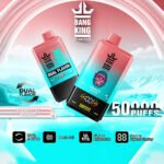 Bang King 50000 Puffs – Jednokratna e-cigareta s dvostrukim okusom i pametnim zaslonom - Slika 14