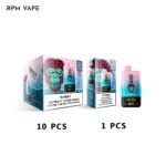 Bang King 50000 Puffs – Jednokratna e-cigareta s dvostrukim okusom i pametnim zaslonom - Slika 15