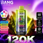 Bang Legend 120K Puffs – 5-u-1 Vape s 120.000 Puffova i Višestrukim Okusima - Slika 10