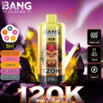 Bang Legend 120K Puffs – 5-u-1 Vape s 120.000 Puffova i Višestrukim Okusima - Slika 8