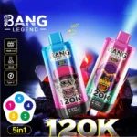 Bang Legend 120K Puffs – 5-u-1 Vape s 120.000 Puffova i Višestrukim Okusima