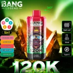 Bang Legend 120K Puffs – 5-u-1 Vape s 120.000 Puffova i Višestrukim Okusima - Slika 3
