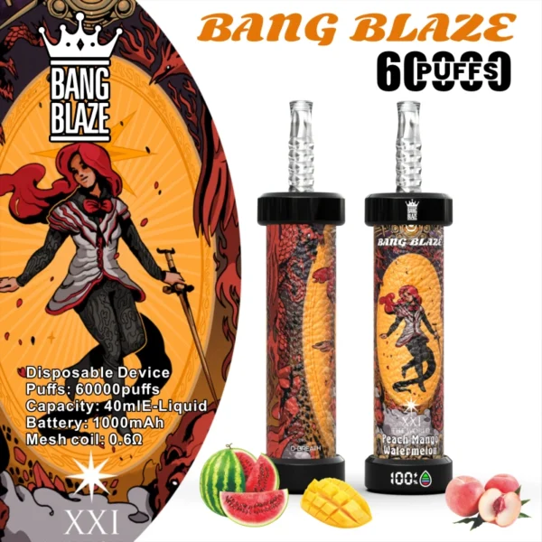 Bang Blaze 60K Shisha – Jednokratni vape s 60 000 udisaja