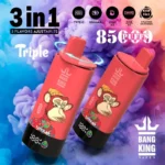 Bang King Triple 85000 Puffs – jednokratna 3-u-1 e-cigareta s kapacitetom od 85 000 povlačenja - Slika 3