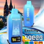 Bang King City 50000 Puffs – Dugotrajni jednokratni vape s podesivim protokom zraka i digitalnim zaslonom