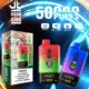 Bang King 50000 Puffs – Jednokratna e-cigareta s dvostrukim okusom i pametnim zaslonom