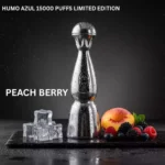 Humo AZUL Limited Edition Vape 15000 puhova – 2% + 5% nikotina – Jednokratna e-cigareta vrhunske snage za dugotrajno korištenje - Slika 3