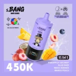 Bang Leader 450K Puffs – 15-u-1 punjiva jednokratna vape s podesivim ledom i pametnim zaslonom - Slika 4
