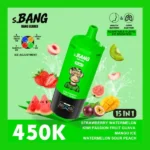 Bang Leader 450K Puffs – 15-u-1 punjiva jednokratna vape s podesivim ledom i pametnim zaslonom - Slika 3