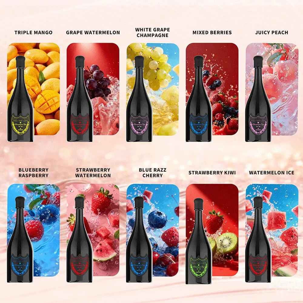 Solaris Vape Champagne 30000 Puffs – LED jednokratna e‑cigareta s vrhunskim okusom 1 solaris humo azul limited edition 15000 puffs jednokratna e cigareta s 2 i 5 nikotina i luksuznim okusima za dugotrajni vaping 4