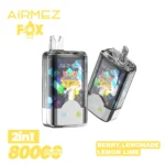 Airmez Fox 2in1 80K Puffs – Jednokratna punjiva e-cigareta s dvostrukim okusima i do 80.000 uvlačenja - Slika 3