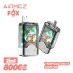 Airmez Fox 2in1 80K Puffs – Jednokratna punjiva e-cigareta s dvostrukim okusima i do 80.000 uvlačenja - Slika 5