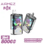 Airmez Fox 2in1 80K Puffs – Jednokratna punjiva e-cigareta s dvostrukim okusima i do 80.000 uvlačenja - Slika 7