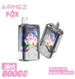 Airmez Fox 2in1 80K Puffs – Jednokratna punjiva e-cigareta s dvostrukim okusima i do 80.000 uvlačenja - Slika 8