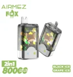 Airmez Fox 2in1 80K Puffs – Jednokratna punjiva e-cigareta s dvostrukim okusima i do 80.000 uvlačenja - Slika 10
