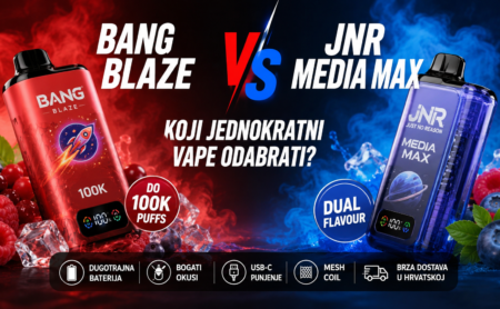 Bang Blaze vs JNR Media Max usporedba