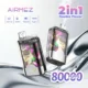 Airmez Fox 2in1 80K Puffs – Jednokratna punjiva e-cigareta s dvostrukim okusima i do 80.000 uvlačenja-11