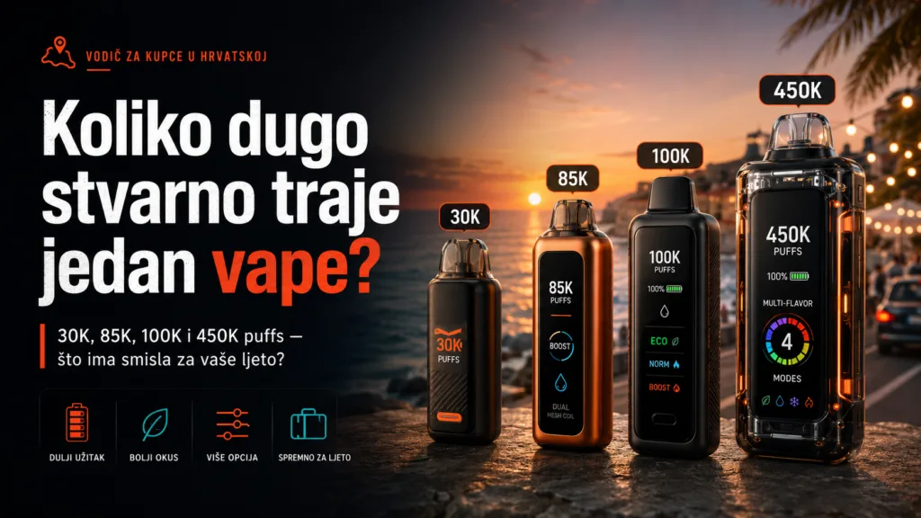 450.000 Potisaka i Cijelo Ljeto Bez Kupnje Istina o Ultra-Kapacitetnim Vape Uređajima 2026