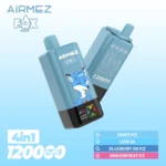 Airmez Fox 4 u 1 120000 Puffs – Četiri Odvojena Okusa s 120K Udisaja i Ekranom - Slika 9