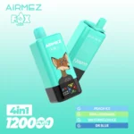 Airmez Fox 4 u 1 120000 Puffs – Četiri Odvojena Okusa s 120K Udisaja i Ekranom - Slika 6