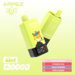 Airmez Fox 4 u 1 120000 Puffs – Četiri Odvojena Okusa s 120K Udisaja i Ekranom - Slika 5
