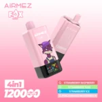 Airmez Fox 4 u 1 120000 Puffs – Četiri Odvojena Okusa s 120K Udisaja i Ekranom - Slika 3