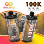 QQ Bang 100000 Puffs – Kristalni Dizajn s Do 100.000 Udisaja