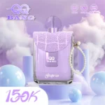 QQ Bang 150000 Puffs – Kristalni Vape Boca s 150K Udisaja i 10 Okusa - Slika 8