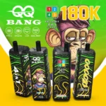 QQ Bang 180000 Puffs – 4 u 1 Vape s Četiri Okusa i Do 180K Udisaja