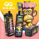 QQ Bang 180000 Puffs – 4 u 1 Vape s Četiri Okusa i Do 180K Udisaja - Slika 12