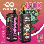 QQ Bang 180000 Puffs – 4 u 1 Vape s Četiri Okusa i Do 180K Udisaja - Slika 7