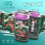 QQ Bang 120000 Puffs – LED Ekran s Prikazom Baterije i Ulja + Kristalno Tijelo - Slika 4