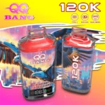 QQ Bang 120000 Puffs – LED Ekran s Prikazom Baterije i Ulja + Kristalno Tijelo - Slika 2